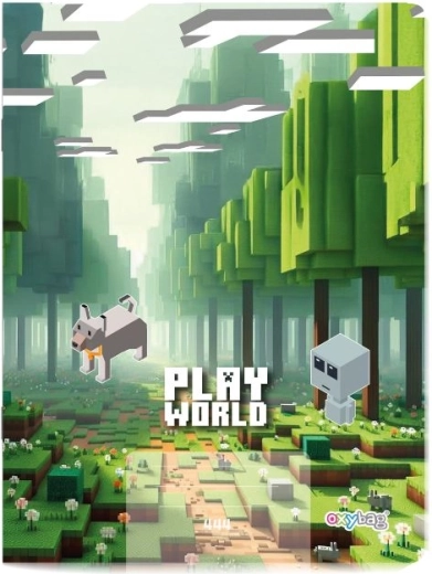 Notizbuch A4 liniert Playworld Landscape 40 Blatt