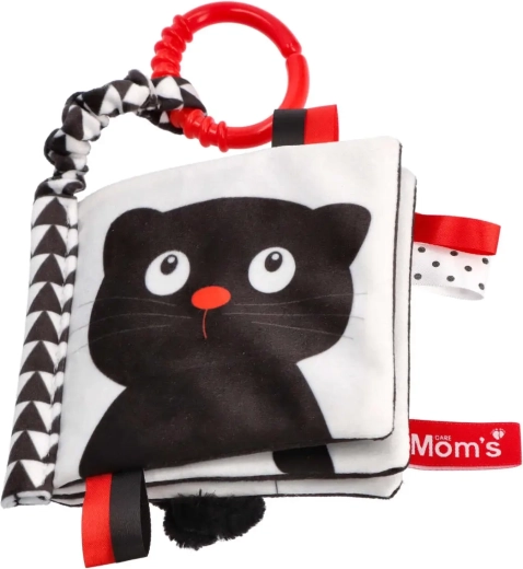 Sensorisches Stoffbuch Wer ist das? Was ist das? für Babys 0+ Mom's Care