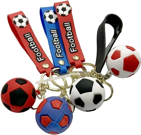 Schlüsselanhänger Fußball mit Anhänger (12 Stk.)