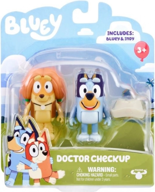 Bluey Figuren Set - Arztbesuch