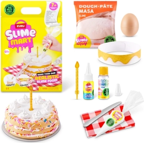 ZURU Slime Mart kreative Schleim-Bastelset mit Kuchenmotiv - 1 Stück