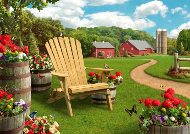 Puzzle Schöner Morgen 1000 Teile