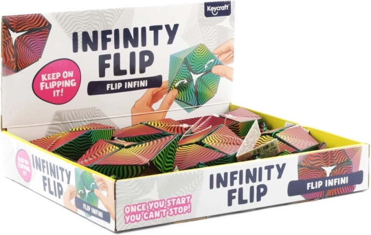 Unendliches Klappspielzeug Infinity Flip