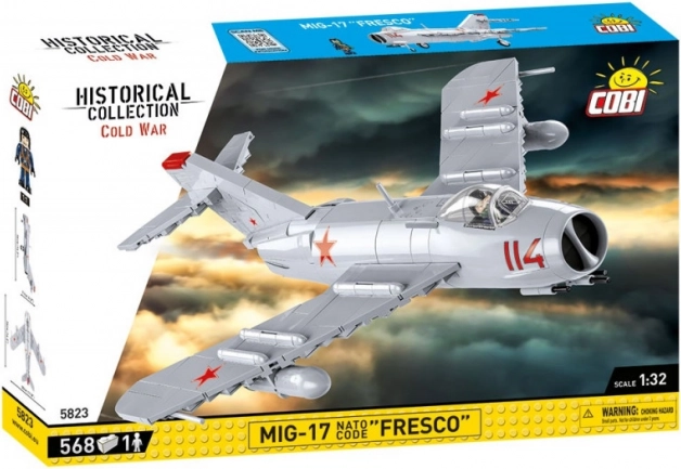 MiG-17 aus der historischen COBI-Kollektion Modell