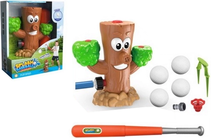 Wasserspiel-Geschicklichkeit im Garten mit Baum für Kinder