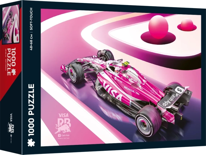 Puzzle 1000 Teile Soft Touch – Automobilist: Visa Cash App Racing Bulls Miami Livery