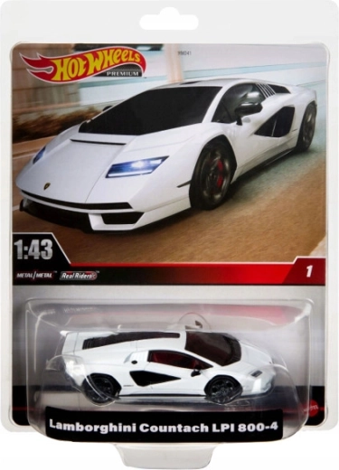 Hot Wheels Lamborghini Countach 1:43 Premium-Metallauto