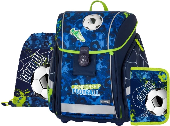 Schulset 3-tlg. Premium Light Fußball OXYBAG