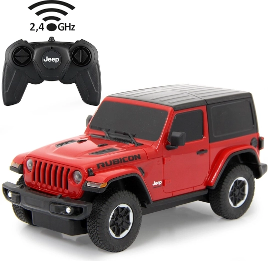 Jamara Jeep Wrangler JL RC-Auto 1:24 rot 2,4 GHz