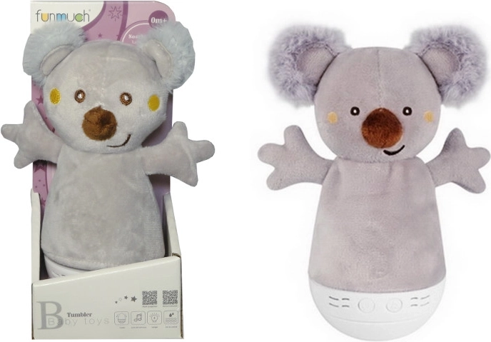 Wackelspielzeug Koala mit Melodien und Nachtlicht