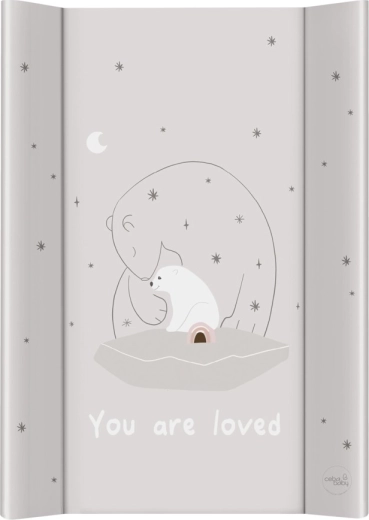 Ceba Baby Wickelauflage mit fester Platte Basic Polar Bears 50 × 70 cm