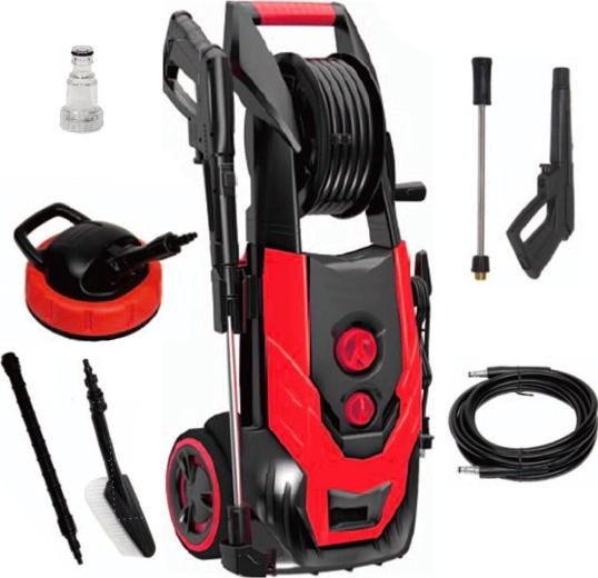 MalTec Hochdruckreiniger mit Induktionsmotor und Leistungsregelung