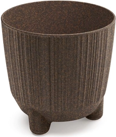 Blumentopf Ryfo N Eco Wood kaffeebraun 12,6 cm