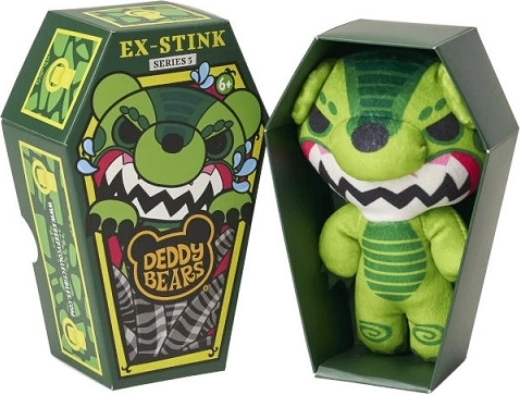 Deddy Bears Ex-Stink Plüschbär im Sarg