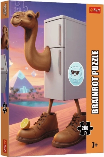 BrainRots Puzzle Kühlschrankkamel 200 Teile