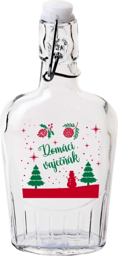 Flachmann mit Bügelverschluss 300 ml Hausgemachter Eierlikör