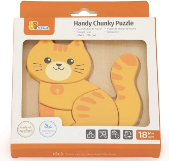 Holzpuzzle für die Kleinsten – Kätzchen