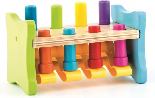 WOODY Klopfbank Up and Down aus Holz