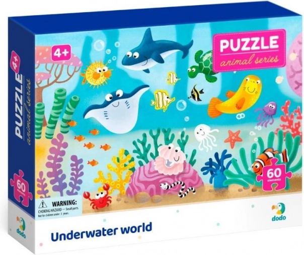 DODO Puzzle Tiere: Unterwasserwelt 60 Teile
