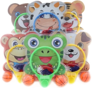 Kinder-Basketballkorb mit Tiermotiv