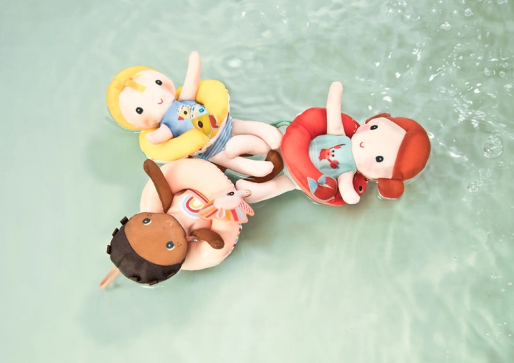 Lilliputiens Badebaby mit Einhorn Lena