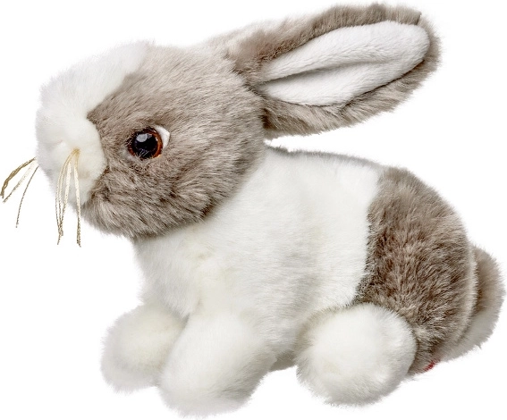 Plüschhase grau-weiß 16 cm Beppe ZOO