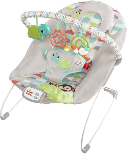 Vibrierende Babywippe mit Melodien Bright Starts Happy Safari