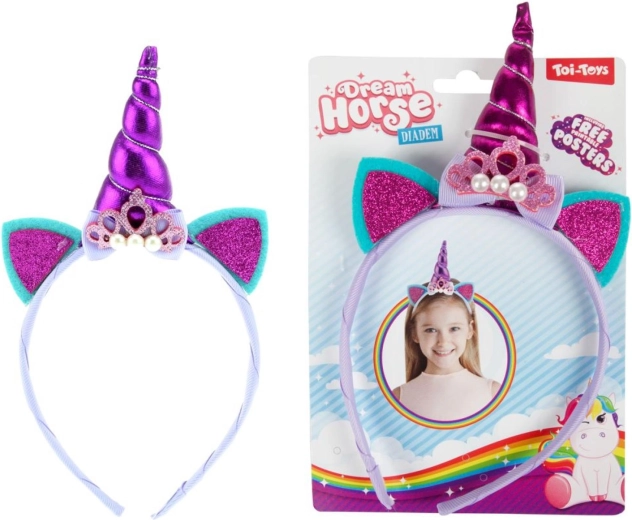 Haarreif mit Einhorn