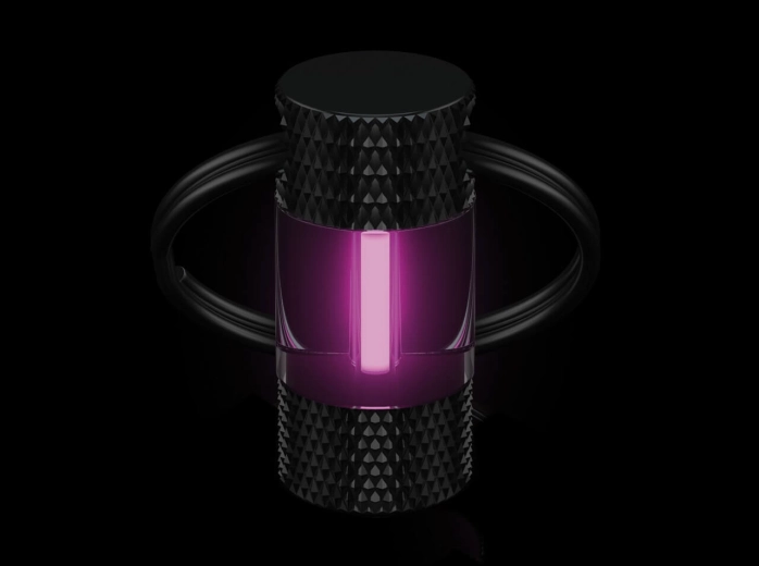 Böker Plus Mini Glow Pink batterieloses Schlüssellicht – 1 Stück