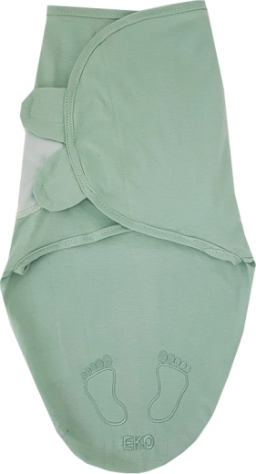 EKO Baumwoll-Pucktuch Ulitka Mint 5–10 kg