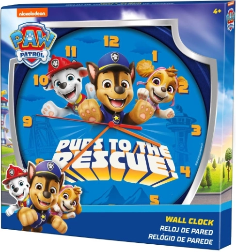 Wanduhr PAW PATROL für Kinder