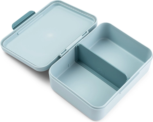 Done by Deer Snackbox mit Trennsteg Tiny farm blau