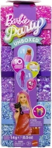 Barbie Party Reveal Glam Party Puppe im roten Kleid