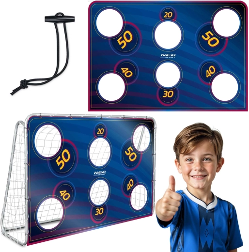 Neo-Sport Schusstrainingsplane für Fußballtor 180 × 120 cm