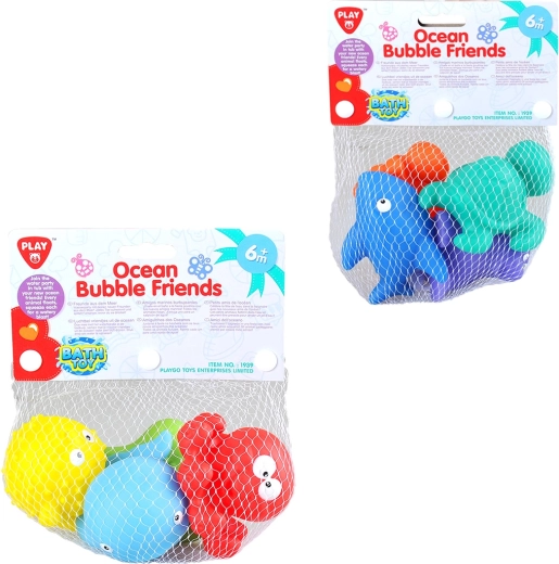 Playgo Ozeanfreunde – Blasen-Spielzeug, 2 Varianten