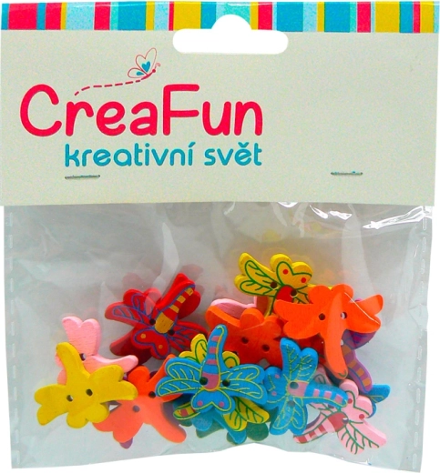 Steckbausteine Libelle 20 Stk. 2,6 × 2 cm