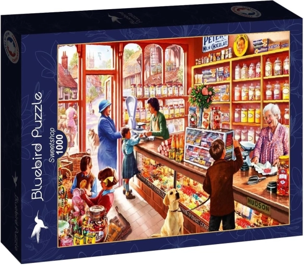 Bluebird Puzzle „Konditorei im Dorf“ 1000 Teile