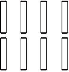 Jamara Montagezapfen 2 × 11 mm zur Radbefestigung - 1 Stück