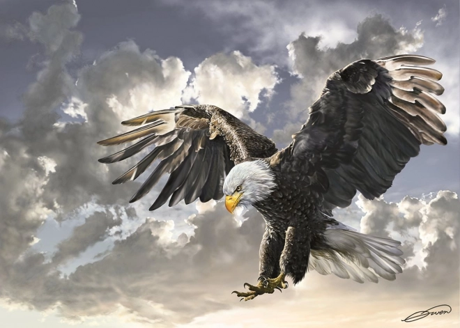 Puzzle Schwarz-Weiß 500 Teile