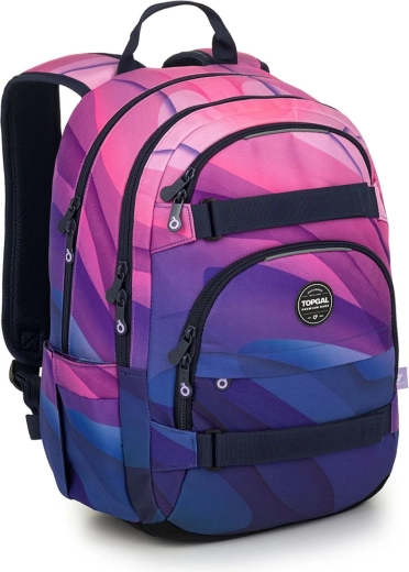 Rosavioletter Studentenrucksack Topgal Viki