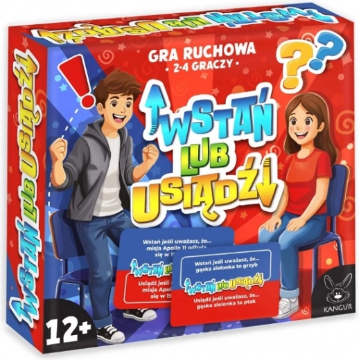 Steh auf oder setz dich – Bewegungsspiel