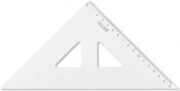 Koh-i-noor Dreieck mit Führungskante 16 × 16 × 25 cm