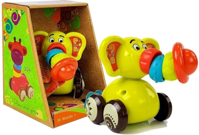 Elefantenauto für Babys mit beweglichem Rüssel