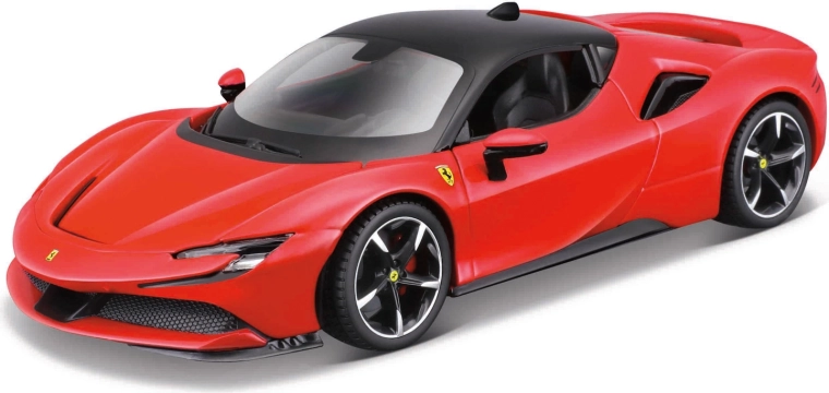 Maisto Ferrari SF90 Stradale rot Auto-Bausatz 1:24