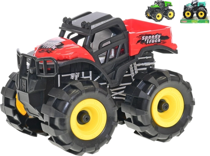 Geländewagen mit Schwungrad 14 cm