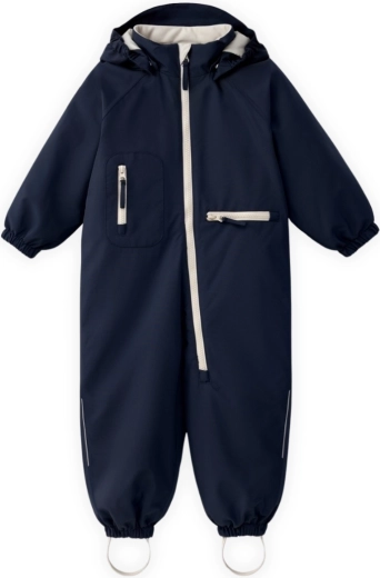 Leokid Übergangs-Kinderoverall Ulli navy fin Gr. 116 (6–7 Jahre)