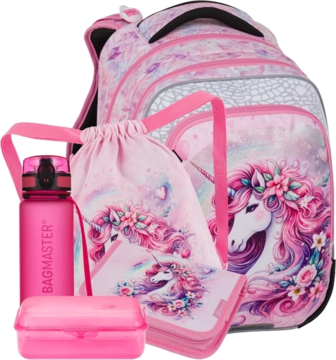 Bagmaster BETA großes Schulset für Erstklässler mit Einhorn