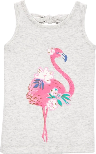CARTER'S Träger-Top Pink Flamingo für Mädchen – 12 m