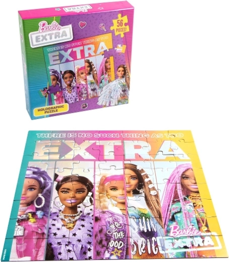 Barbie Holografisches Puzzle mit 56 Teilen