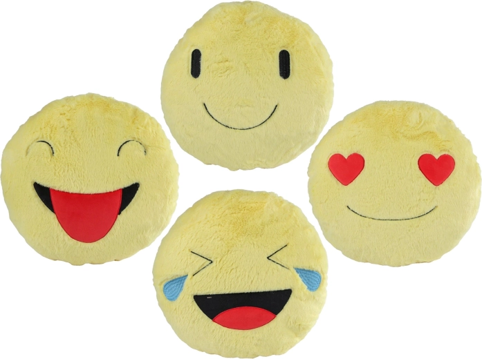 Plüschkissen Smiley